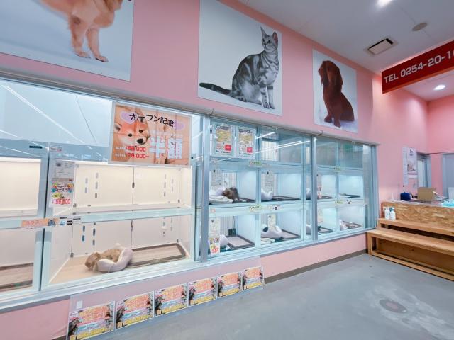 ペットアミ新発田店の外観