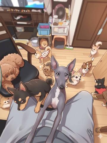 ライアン犬舎の外観